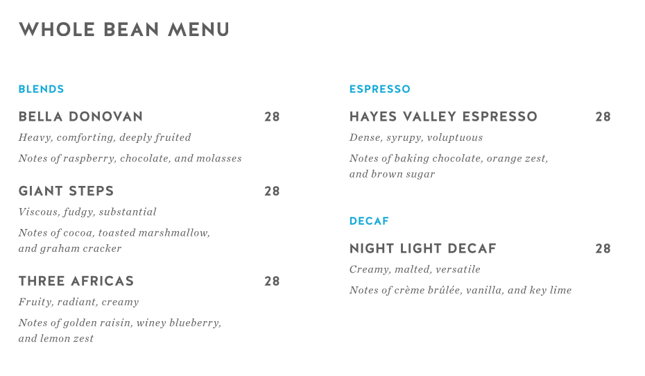 Blue Bottle Coffee Singapore LUMINE Raffles City 